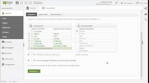 Tutoriel - Import de contacts depuis un fichier (Dialog Insight)