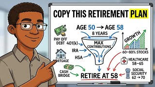 How to Retire at 58 If You're 50: 8-Year Early Retirement Plan