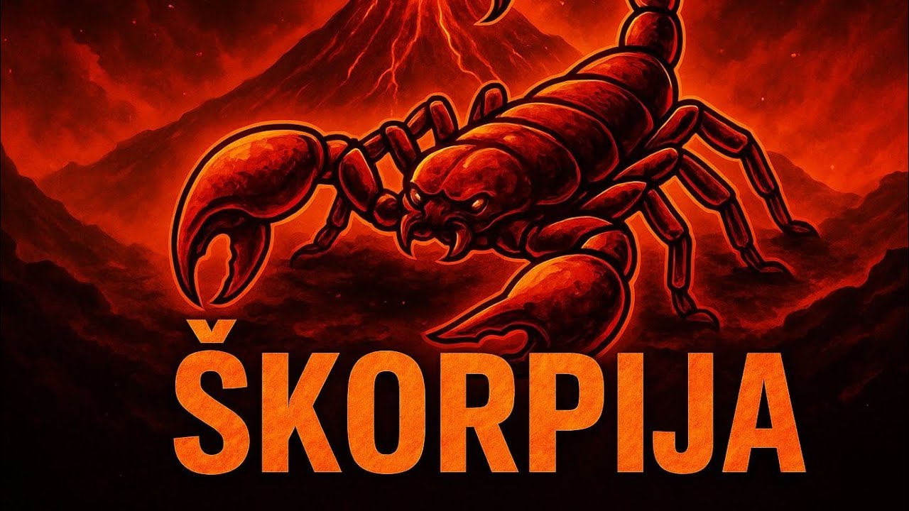 SKORPIJA HOROSKOP  ♥️💰🍀💏🎯🔥 Astro Tarot Nedeljna Prognoza