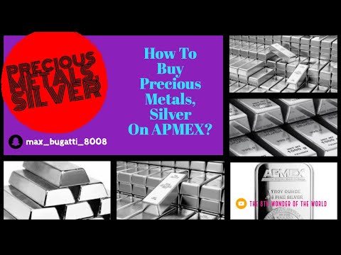 How To Buy Precious Metals, Silver On APMEX?
