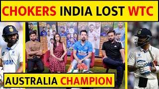 CHOKERS TEAM INDIA, LOSE AGAIN- एक और ICC TROPHY गयी!😡😢 #wtcfinal #viratkohli #rohitsharma