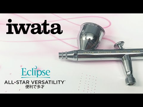 Iwata Eclipse HP.CS Spray Test & Unboxing