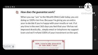 Wealth DNA code 🤯 REVIEWS [2022]  | Wealth  DNA code audio track Free Download