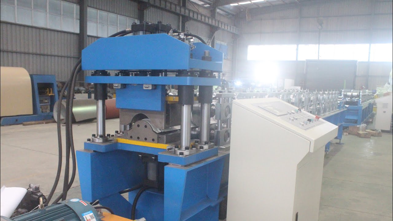 Metal Roof Ridge Cap Roll Forming Machine