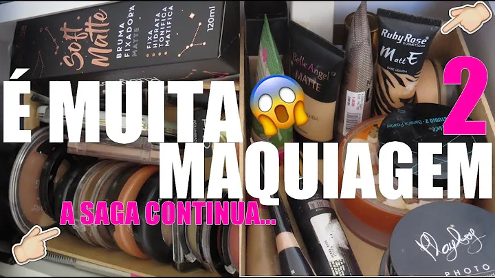 TOUR PELA PENTEADEIRA | MINHA COLEO DE MAQUIAGEM p...