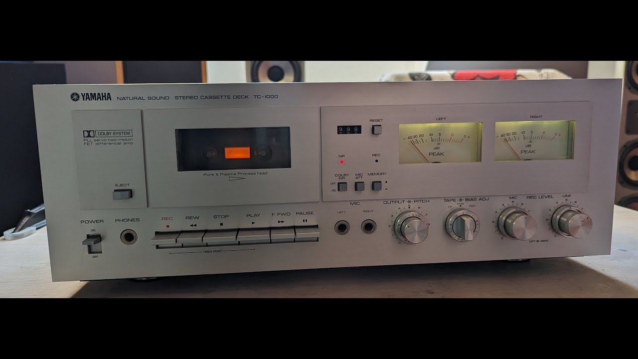w*f様 YAMAHA TC-1000 ステレオカセットデッキ Yamaha TC-1000 Natural Sound Stereo Cassette Deck - YouTube