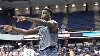 Eli Scott Nasty One Handed Throw Down Oop From Melo Ball