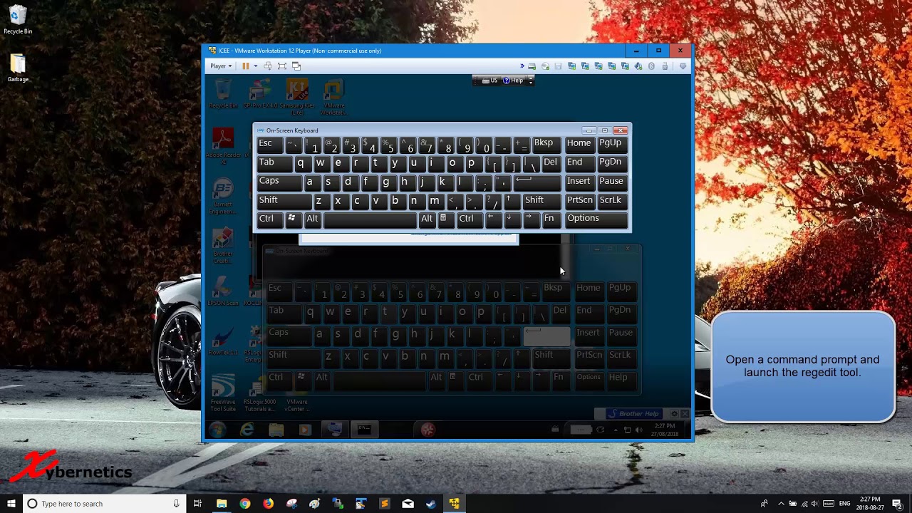 vmware workstation keyboard not working windows 10