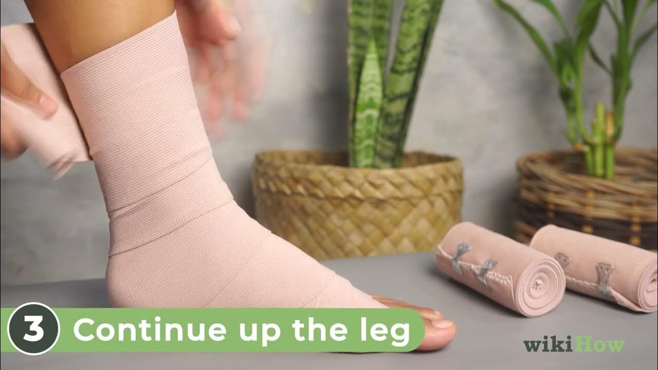 How to Ace Wrap a Leg YouTube