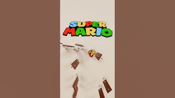 Marble Plays Mario Theme and Crash 🕹! #satisfying #music