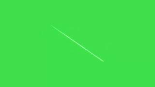 Bintang jatuh green screen