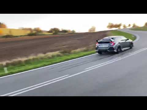 Honda civic type r drift