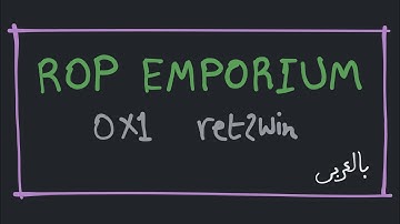 ROP Emporium - ret2win
