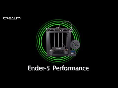 Creality Ender-5 Official unbox, specification and print display - Creality Ender-5 Official unbox, specification and print display