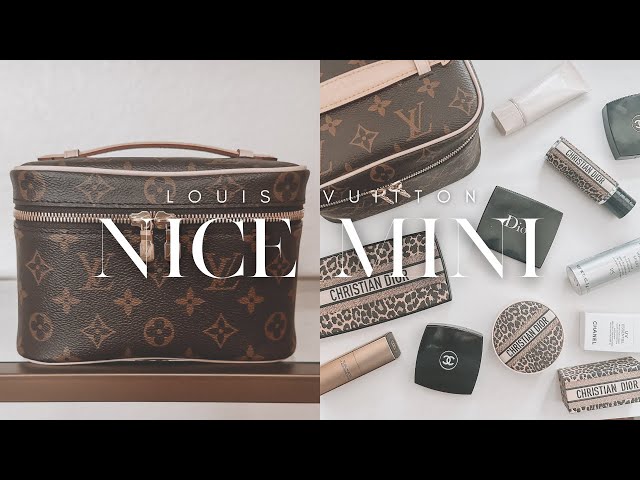Louis Vuitton NICE MINI ~ What Fits Inside & How To Use 