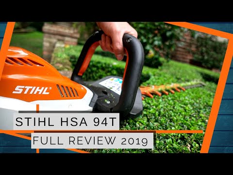 Stihl HSA 94 T Hedge Trimmer Review