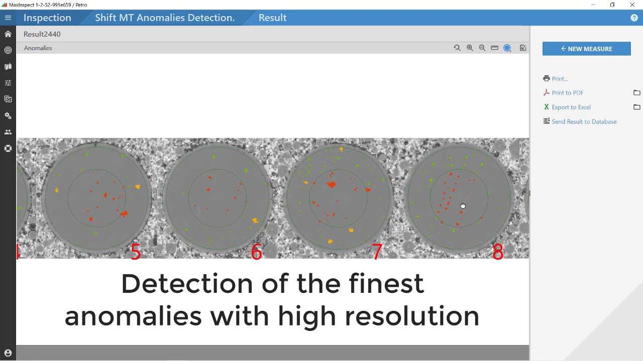 MPO inspection with Polaris Benchtop Microscope