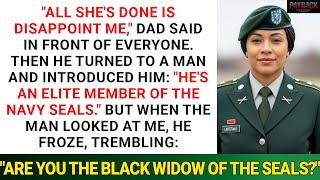 Information My Father Mocked Me in Front of Everyone — Until His Navy SEAL Protégé Whispered: “Black Widow” News