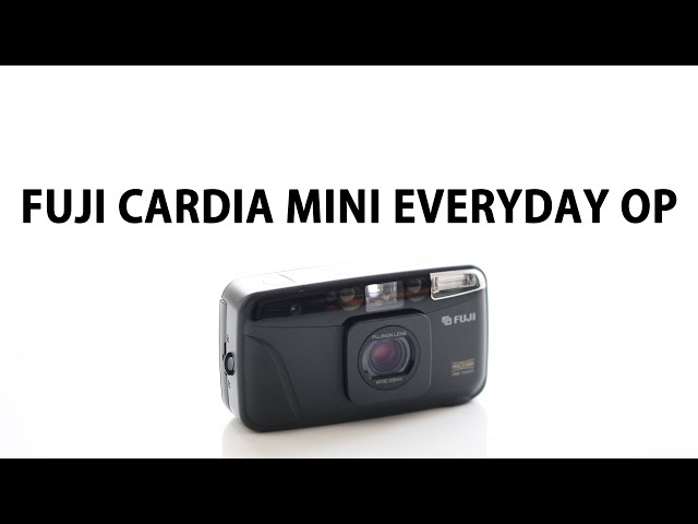 フィルムカメラ fuji cardia mini everyday op. フィルムカメラ生活 ...