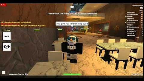 rainbow frog code for twisted murderer