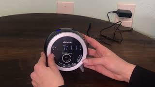 CR1021 Clock Radio Setup video