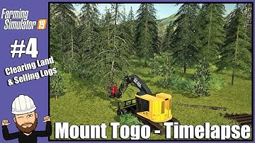 Clearing Land & Selling Logs - Mt Togo #4 Timelapse Series