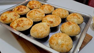 Pão de Queijo com Recheio de Bacon e Queijo – O Mais Fácil de Fazer