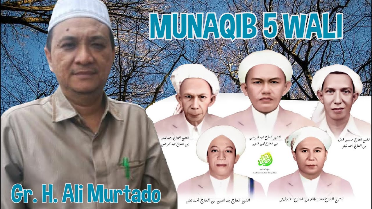 Gr. H. Ali Murtadho Darussalam | MUNAQIEB 5 WALI MARTAPURA