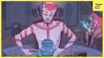 The Red Strings Club Achievement - Creative Sentience (Craft all the implants with Akara)