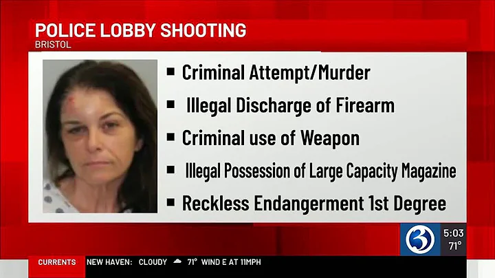 Woman charged with shooting in Bristol Police Dept.