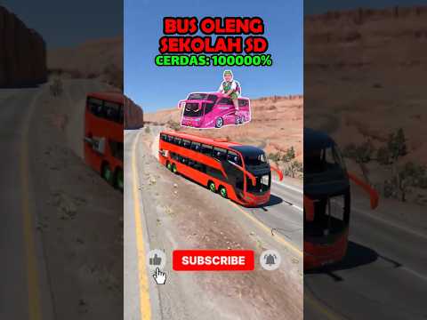 bus oleng kelas SD 🥳🤡 #beamngdrive #gaming #gameplay #games #game #gamer #shortvideo #shorts