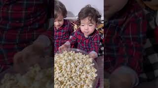 SÜPRİZ POPCORN / Elif PELTECİ #elifpelteci #shortvideo #family #evlilik #cocuk #children #youtubers