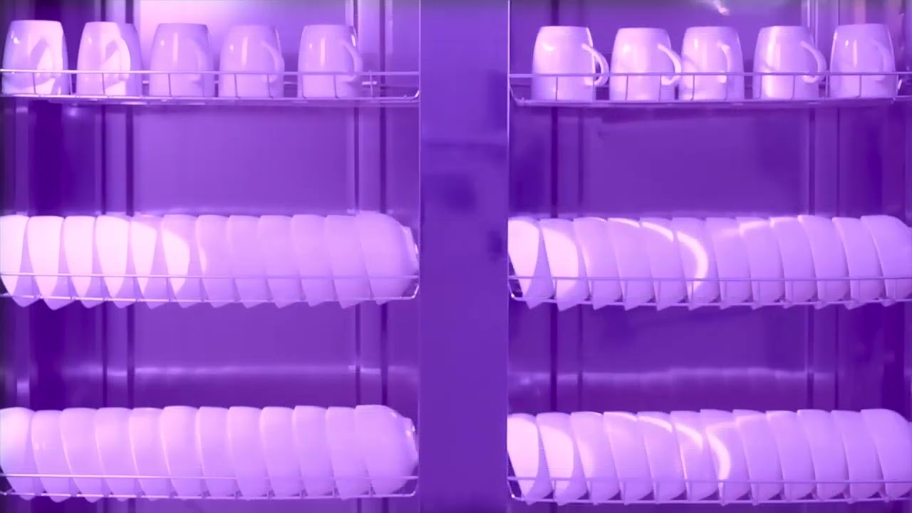 Commercial two door large capacity hot air circulation canteen restaurant disinfection cupboard