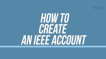 How to create new IEEE account. (Updated-2021)