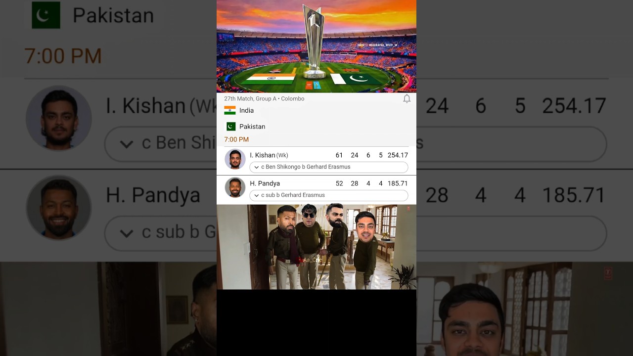 India Vs Pakistan T20l WC 2026 