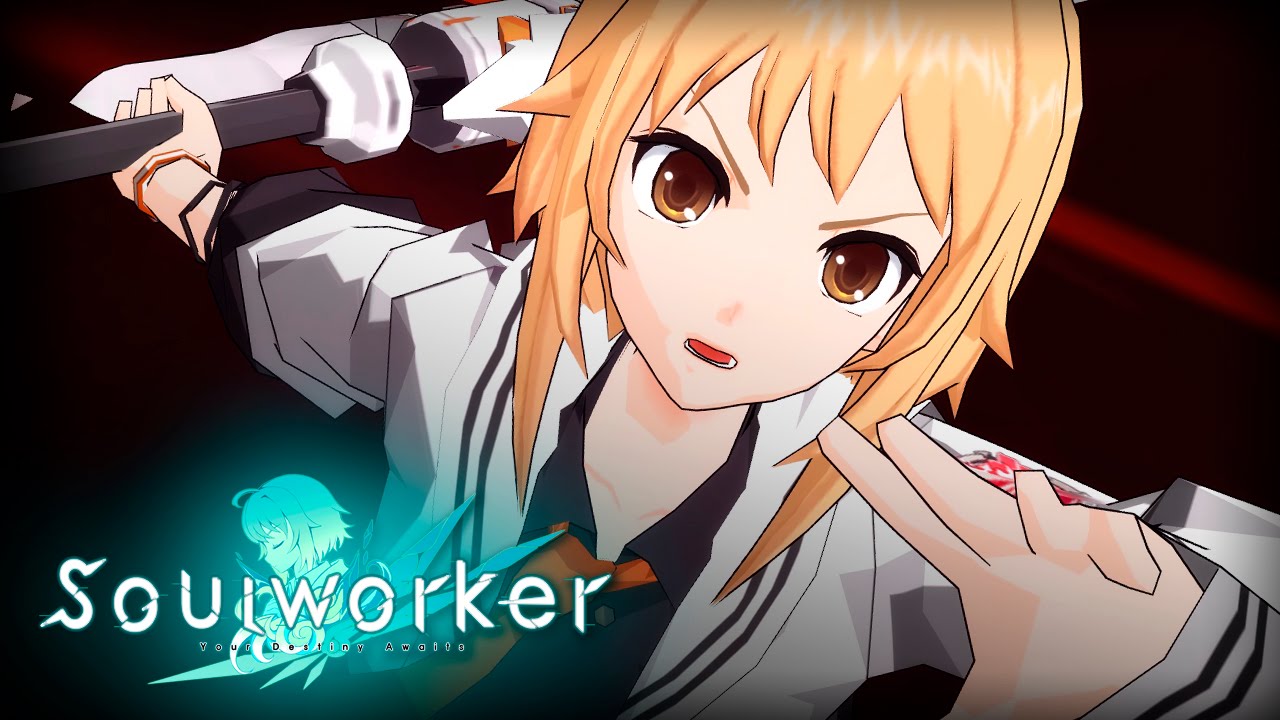 Soulworker - Soulum Sword - Tutorial & Gameplay - Stress Test CBT - F2P - JP