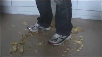 Walk over bananas