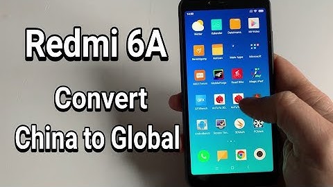 Xiaomi Redmi 6A convert from China version to Global / How to write flash Xiaomi Redmi 6A