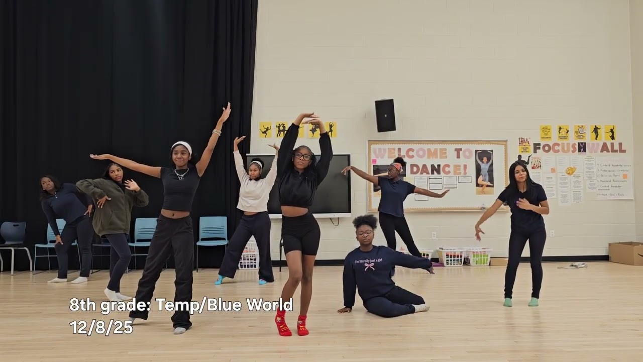 8th grade- Temp/Blue World 12/3/25