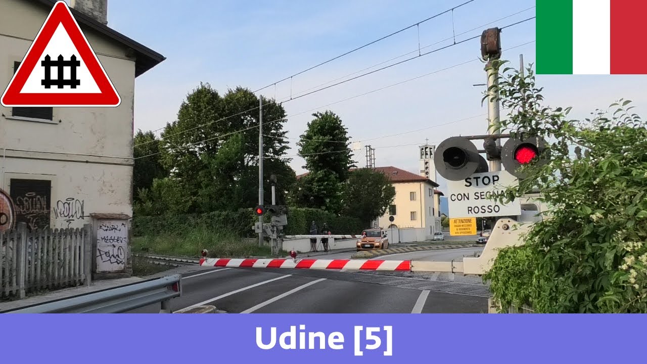 Železniční přejezd/Passaggio a livello Udine [5] (I) - 4.8.2024