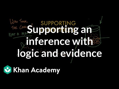 Supporting an inference with logical reasoning and evidence | Reading | Khan Academy Episode cover