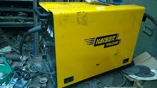 Ремонт и доработка сварочного полуавтомата Kaiser mag 195 r