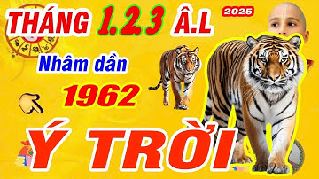 🔴 BẤT NGỜ TRÚNG SỐ, Nhâm Dần 1962 Tháng 1 2 3 Â.L. Thần Tài Báo Mộng, Tiền Tỷ Cầm Tay Cực Giàu