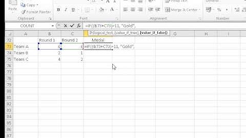 Create Nested IF Statements - Excel Tutorial 2010