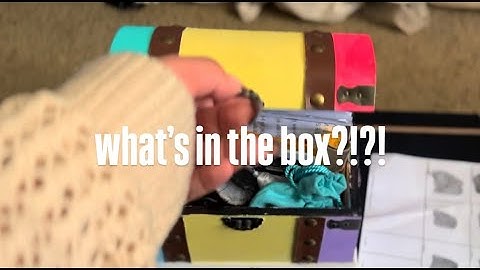 Opening Up My Senior Year Memory Box!