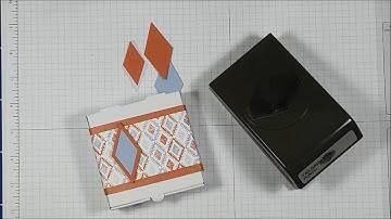 30ss How to create diamond shapes using the Tailored Tag Punch