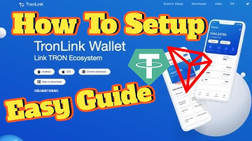 Tronlink wallet setup Tutorial for USDT TRC20 and Tron TRX