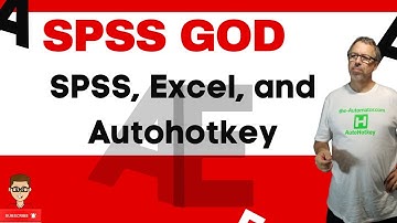 SPSS, Excel, and AutoHotKey