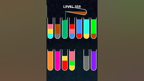 Color sort puzzle level - 359