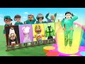 Squid Game vs Scary Teacher 3D Help Squid Doll Change Princess Dress vs Dressing Room 5 Challenger